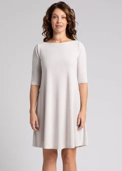 Sympli - Nu Trapeze Elbow Sleeve Dress