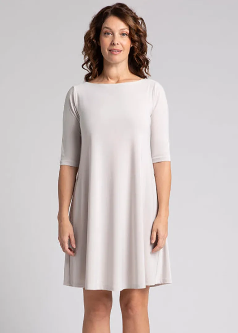 Sympli - Nu Trapeze Elbow Sleeve Dress