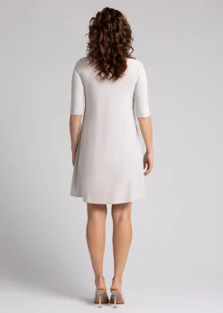 Sympli - Nu Trapeze Elbow Sleeve Dress