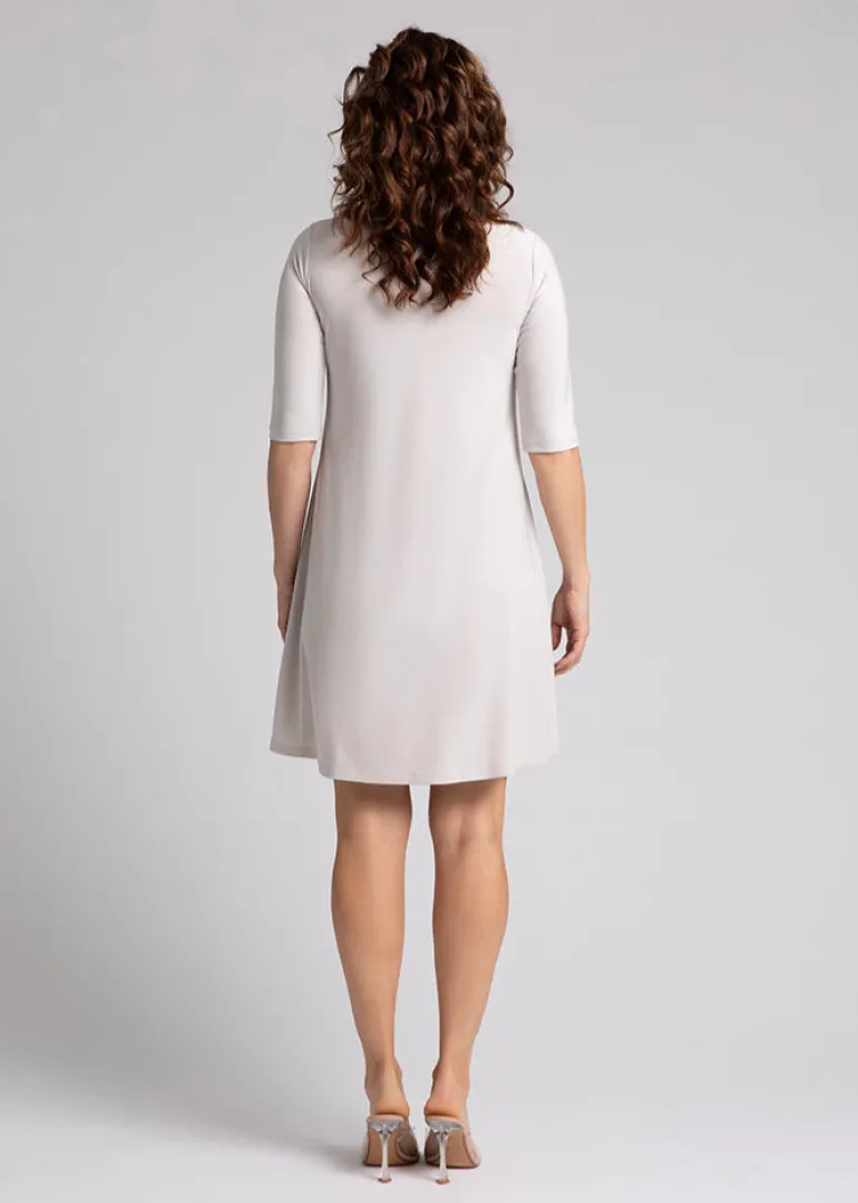 Sympli - Nu Trapeze Elbow Sleeve Dress
