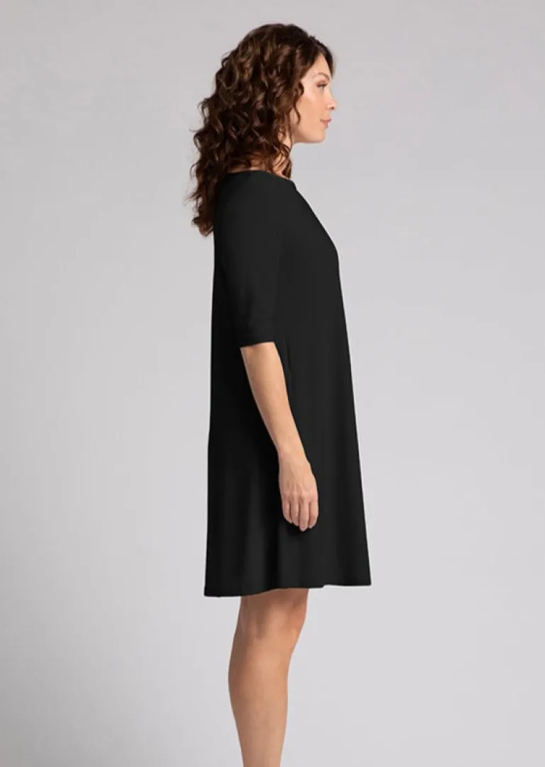 Sympli - Nu Trapeze Elbow Sleeve Dress