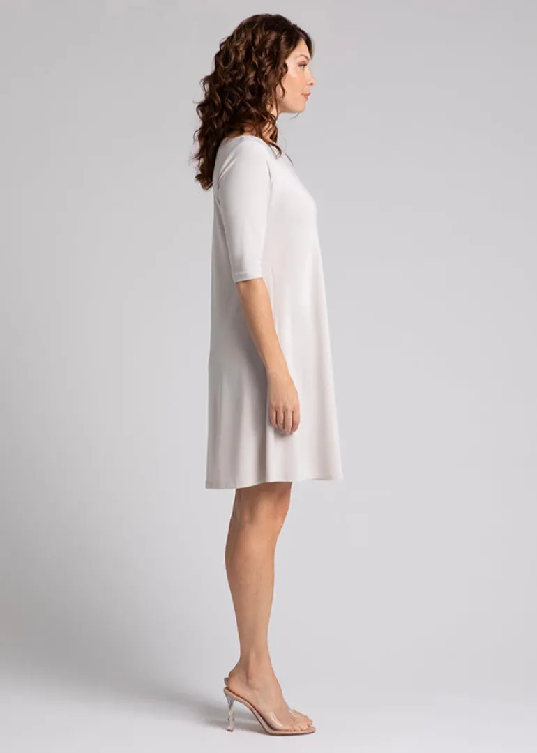 Sympli - Nu Trapeze Elbow Sleeve Dress