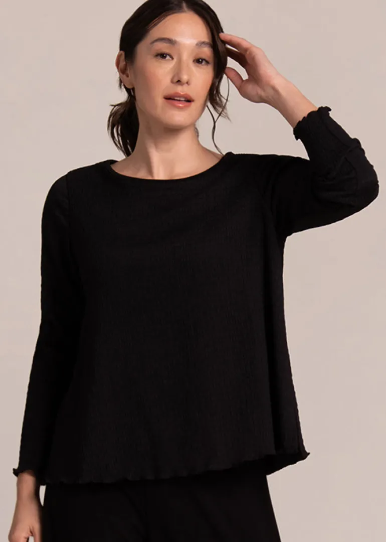 Sympli - Pop Crew Neck Top