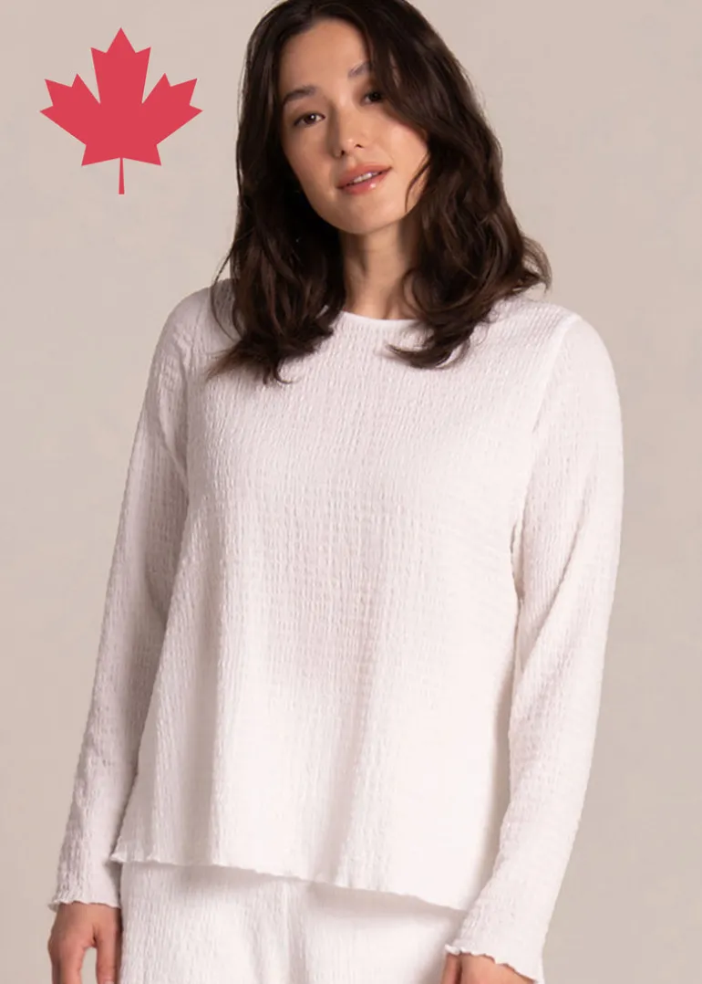 Sympli - Pop Crew Neck Top