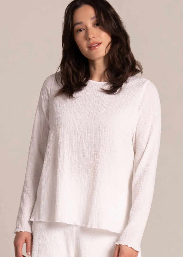 Sympli - Pop Crew Neck Top