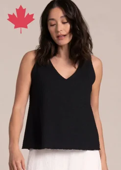Sympli - Pop V-neck Tank - SALE