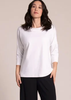 Sympli - Slouch Sweatshirt No Ties 3/4 sleeve - SALE