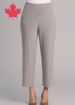 Sympli - Straight Leg Ankle Pant With Yoke