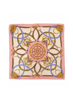 Tom & Eva - Belt Print Silk Neckerchief