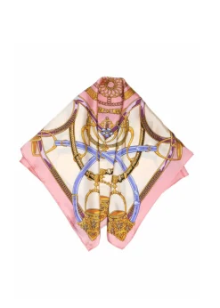 Tom & Eva - Belt Print Silk Neckerchief