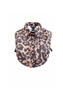 Tom & Eva - Brown Animal Print Dickie