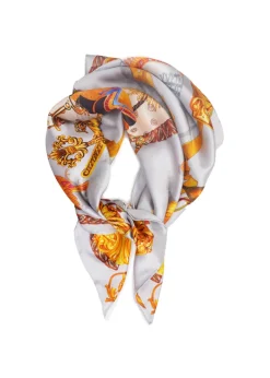 Tom & Eva - Lock and Key Silk Scarf
