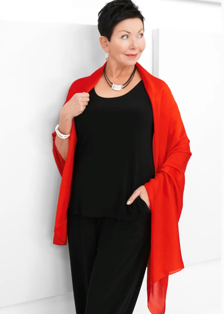 Tom & Eva - Long Silk Scarf