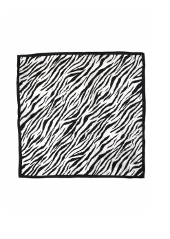 Tom & Eva - Zebra Print Silk Neckerchief