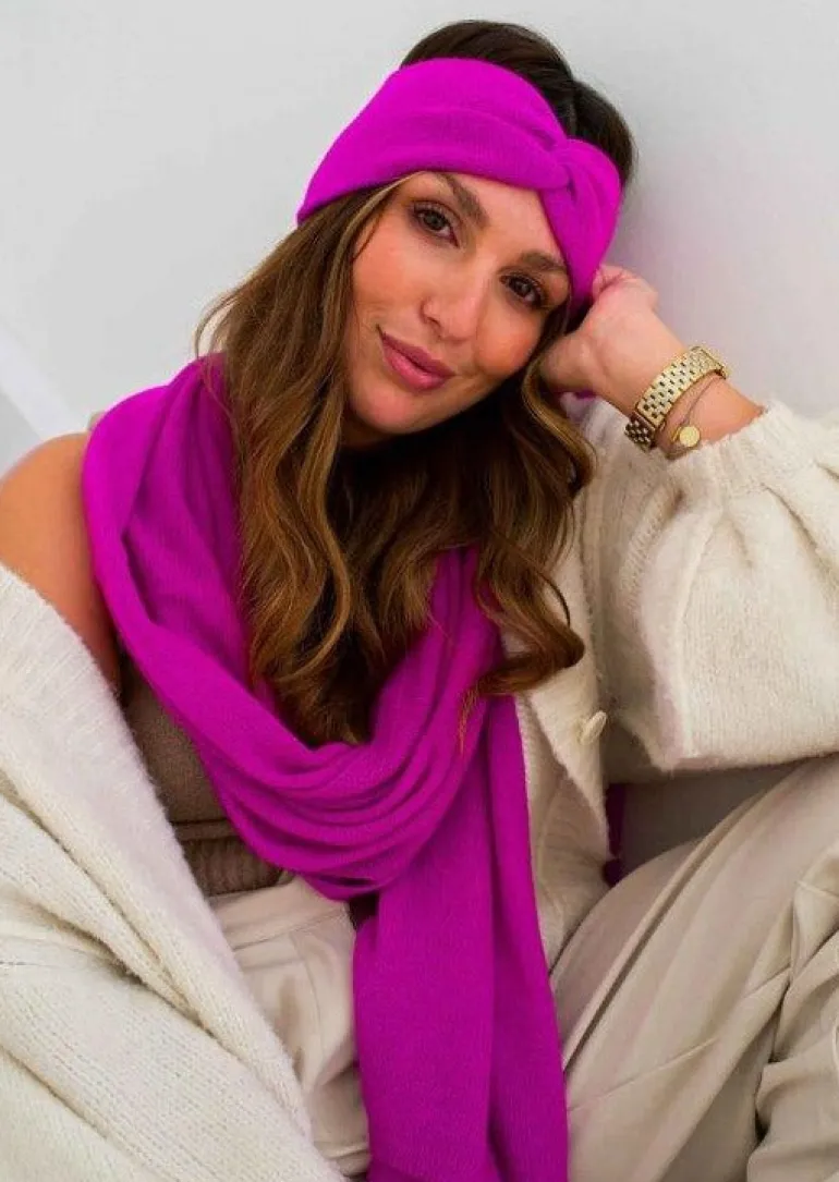 V Fraas - Jersey Knit Cashmere Wrap