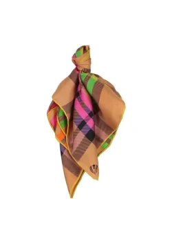 V Fraas - Plaid Silk Neckerchief