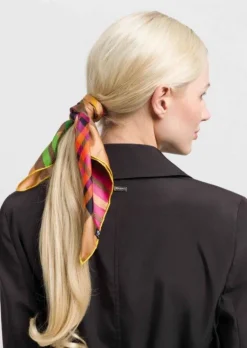 V Fraas - Plaid Silk Neckerchief