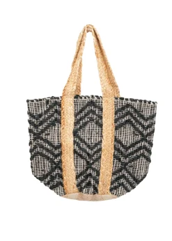 Venus - Diamond Weave Jute Tote Bag