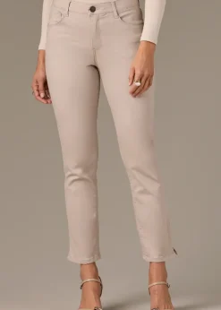 Wit & Wisdom - Logan High Rise Skinny Pants with Micro Slit Hem