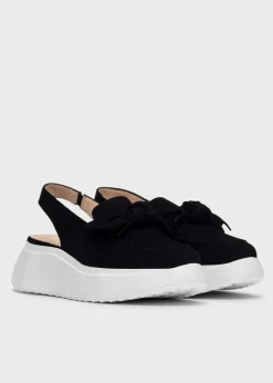 Wonders - Tokio Suede Moccasin Slingback