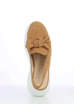 Wonders - Tokio Suede Moccasin Slingback