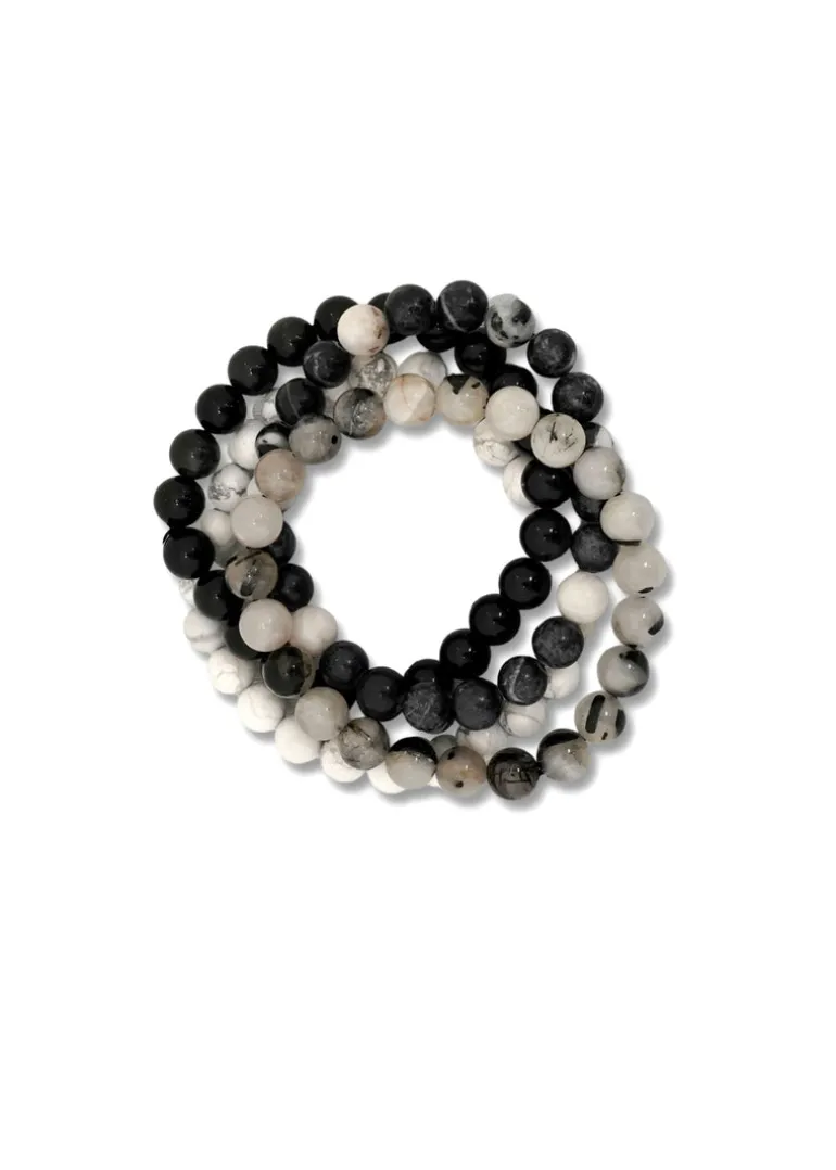 Zenn - Semi Precious Bracelets Set of 4
