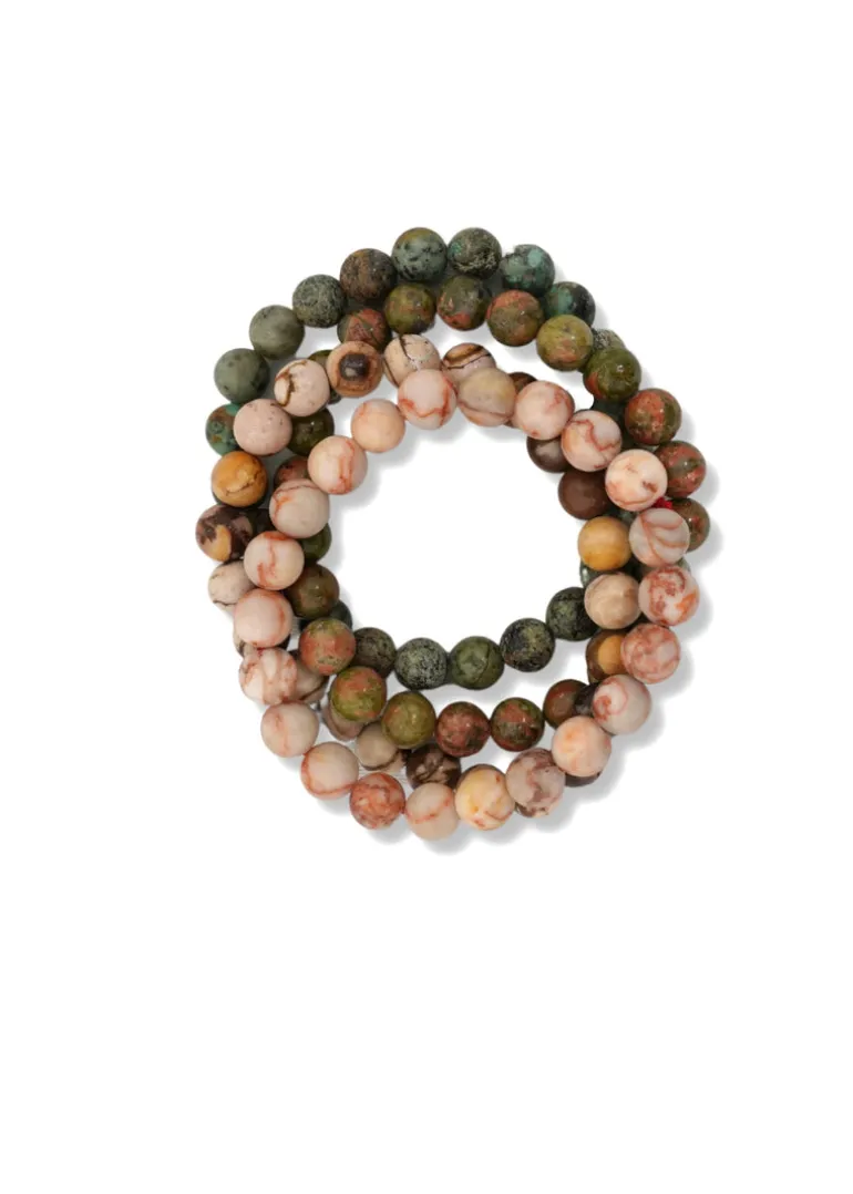 Zenn - Semi Precious Bracelets Set of 4