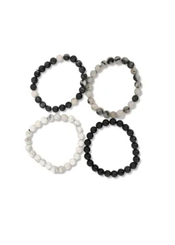Zenn - Semi Precious Bracelets Set of 4
