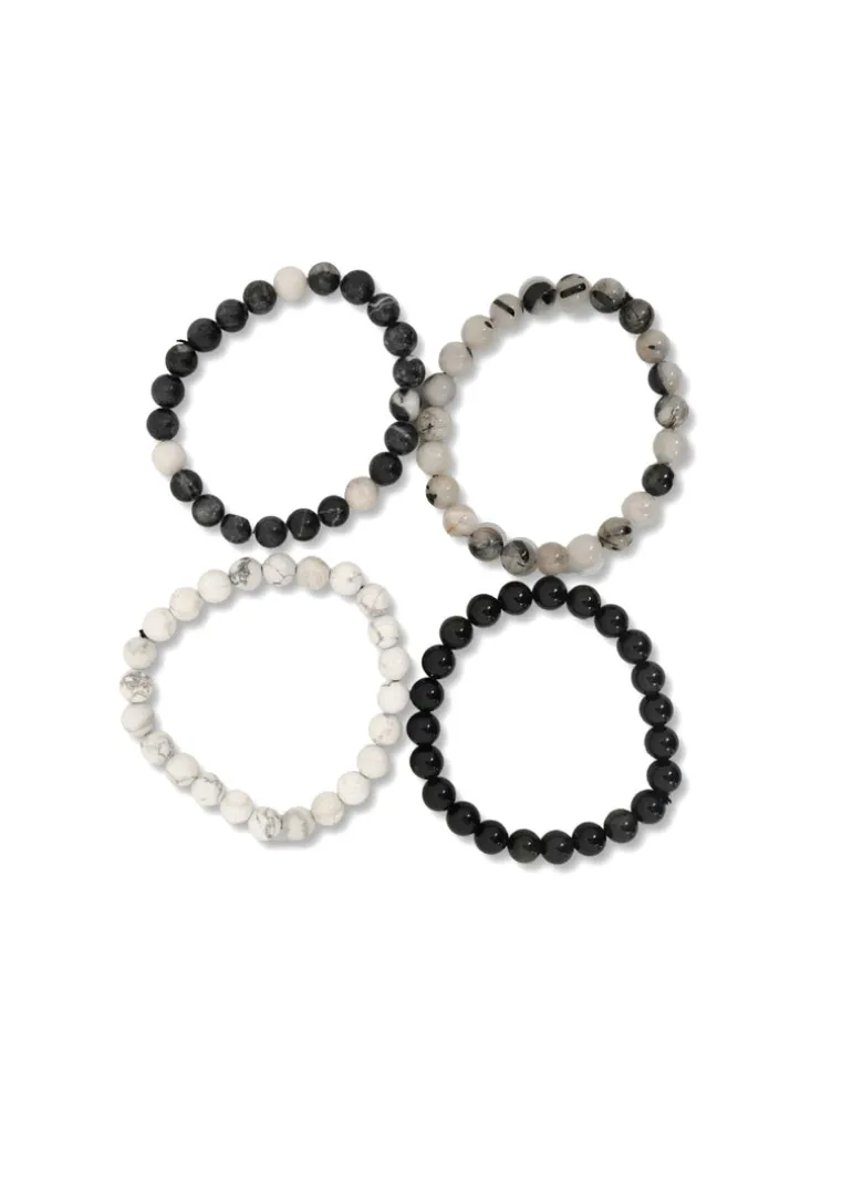 Zenn - Semi Precious Bracelets Set of 4
