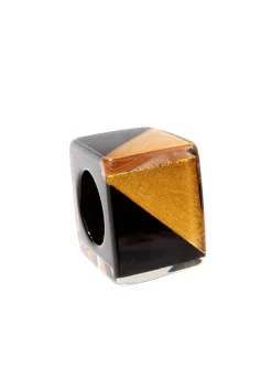 Zsiska - Metallic Triangle Cube Bead - PRE ORDER