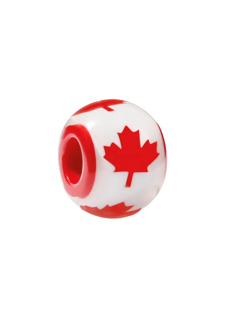Zsiska - Maple Leaf Round Bead