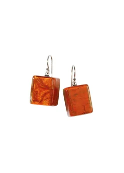 Zsiska - Metallic Cube Earring