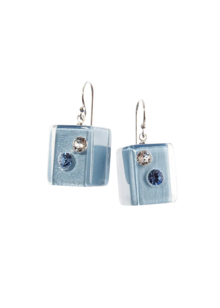 Zsiska - Sparkle Cube Earrings - PRE ORDER